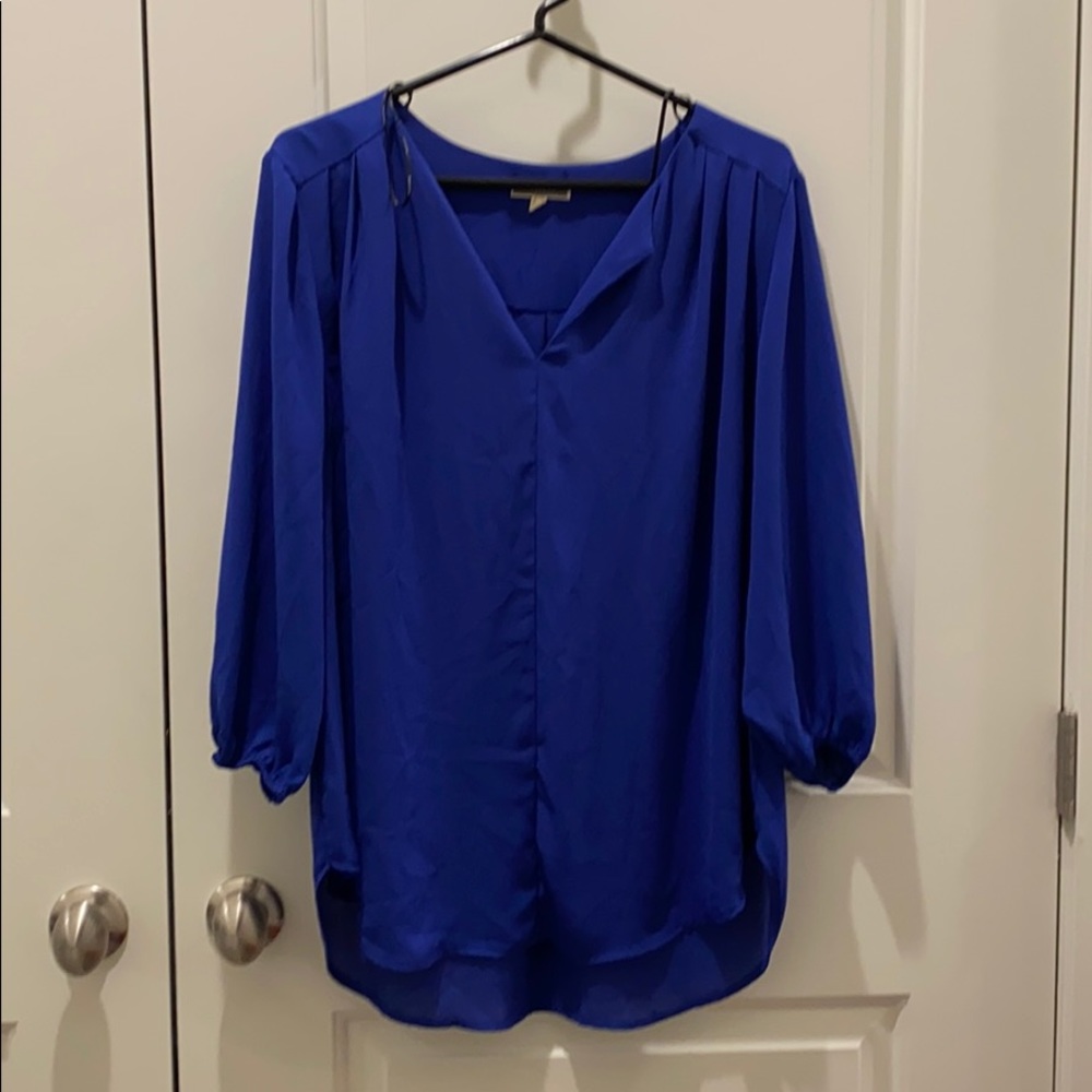 Dark blue dress shirt